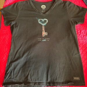 Never been worn Life is Good Women’s Large Tee